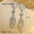 Wholesale Stainless Steel Tassel Heart Design Earrings