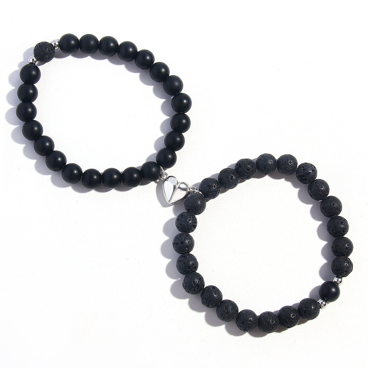 Wholesale Love Magnet Attraction Agate Natural Stone Bracelet ACC-BT-HongMing007