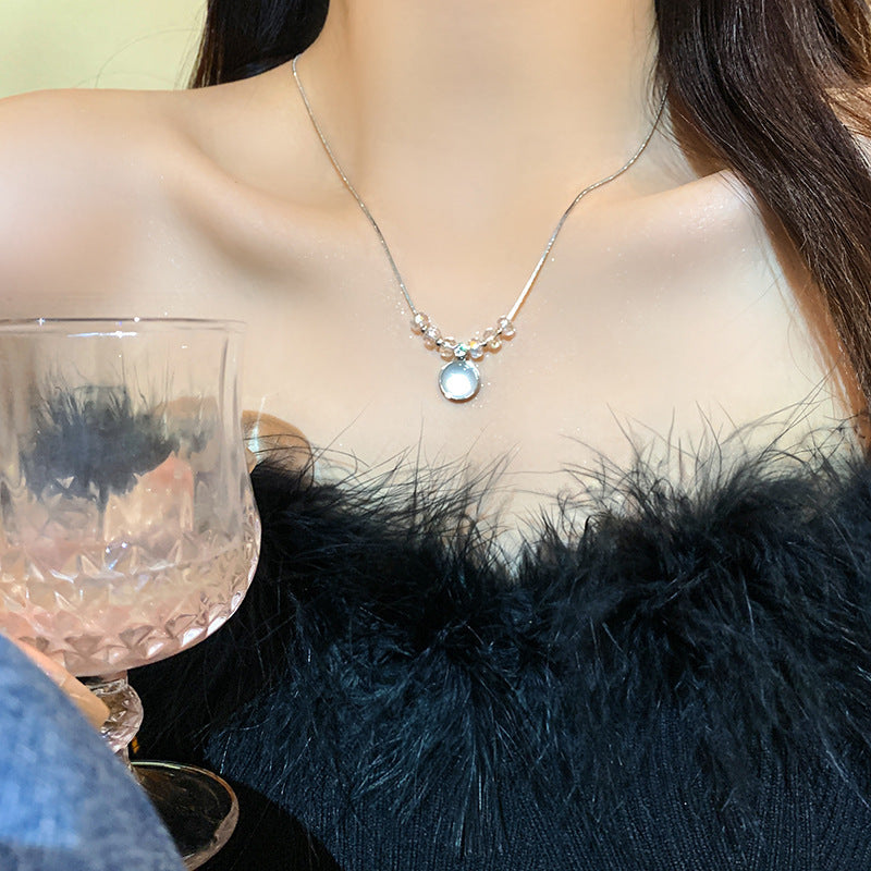 Wholesale Hip Hop Style Sweater Chain Vintage Stainless Steel Necklace ACC-NE-Sengw005