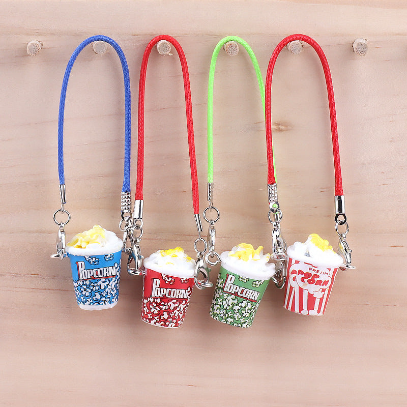 Wholesale Cute cartoon mini popcorn doll accessories