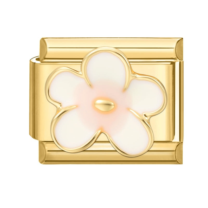 Wholesale Italian Charm Bracelet 9mm DIY Splicing Cute Creative Stainless Steel Composable Bracelet