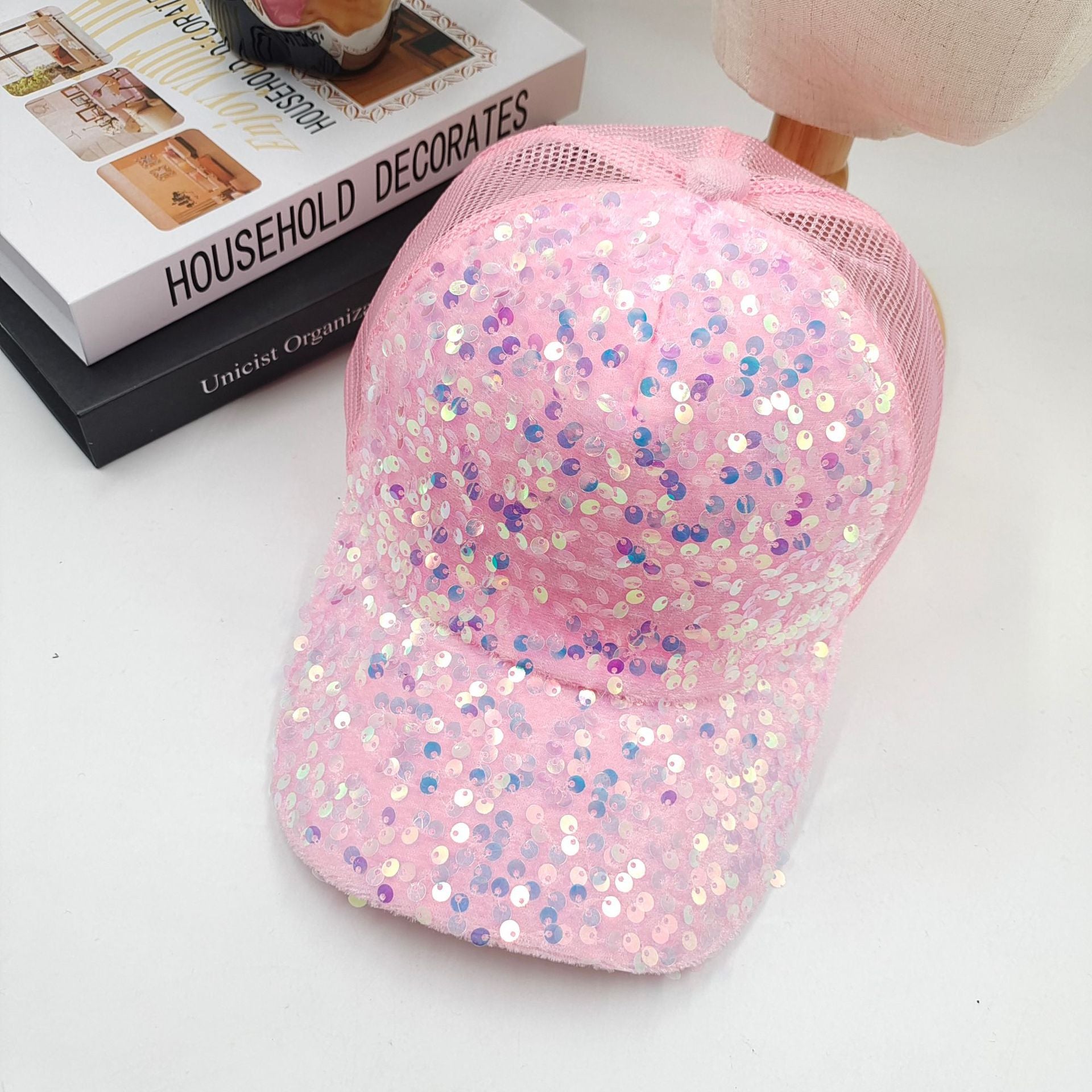 Wholesale Sequin Hat Stage Baseball Cap ACC-HT-Daod004