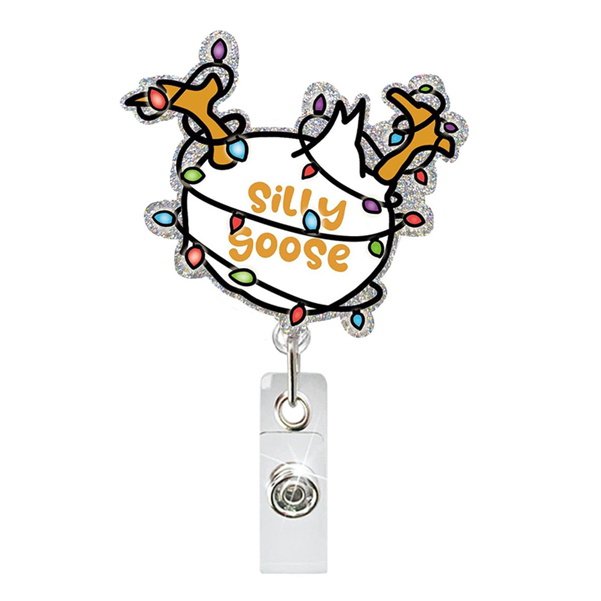 Wholesale Creative and fun pull-tab telescopic  Badge Reels