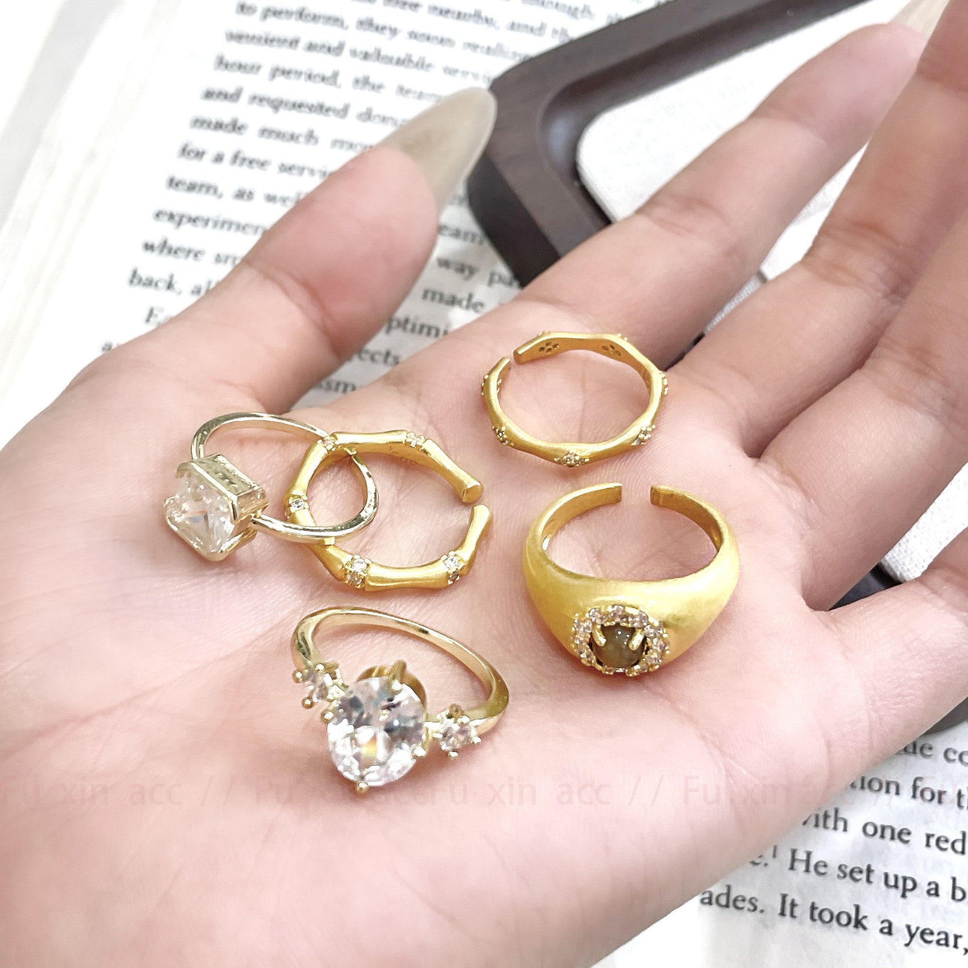Wholesale  Color Enamel Silver Ring