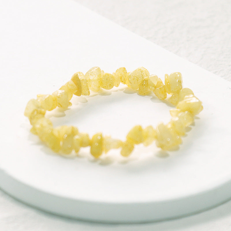 Wholesale Colorful Natural Stone Hand-strung Bracelet