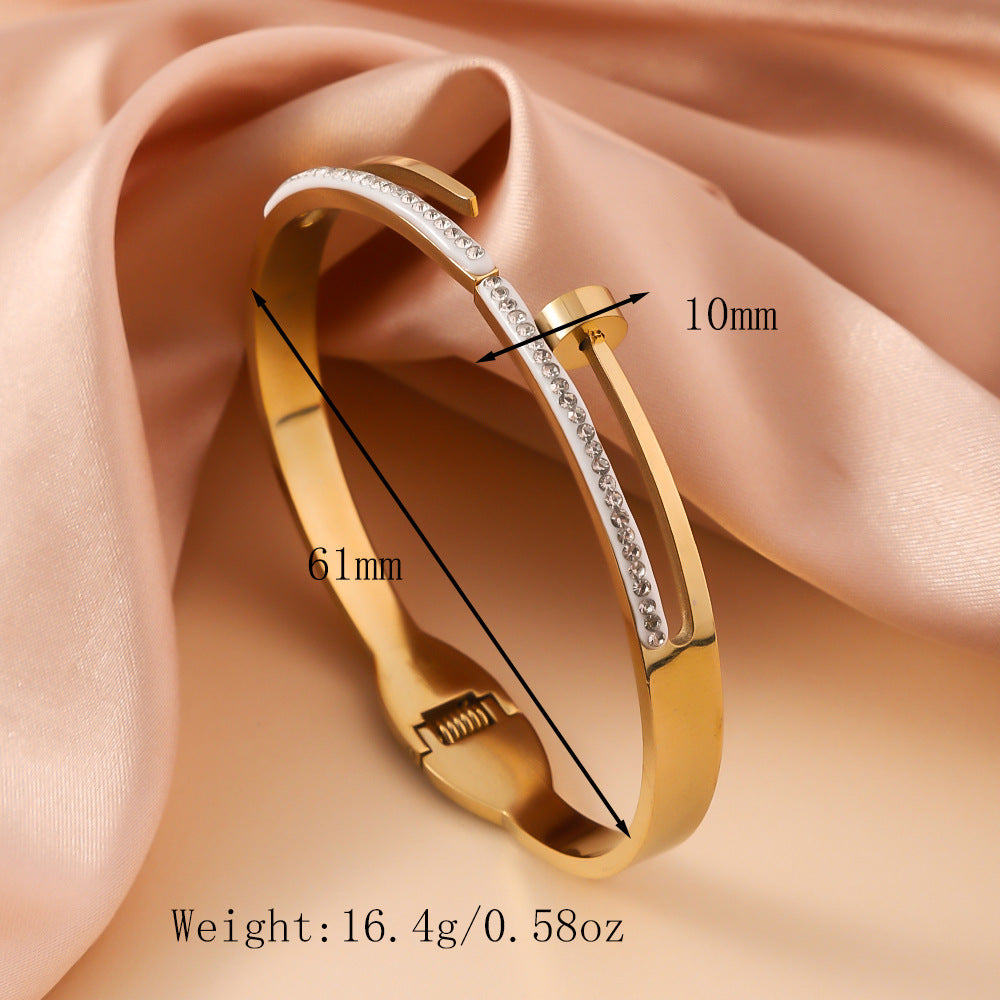 Wholesale New Style Titanium Steel Bracelet ACC-BT-Ruif013