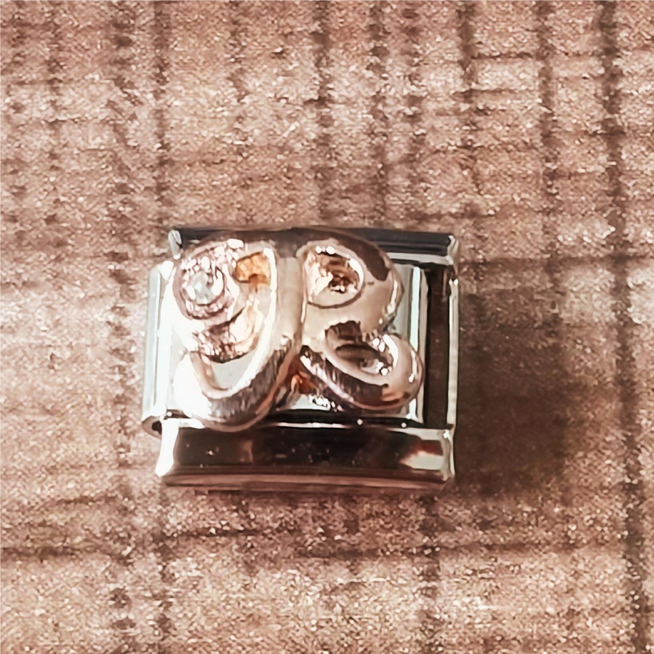 Wholesale Italian Charm Bracelet 9mm DIY Splicing Removable Stainless Steel Letter Composable Bracelet ACC-BT-XY067