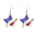Wholesale  Independence Day Flag Series Earrings