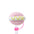 Wholesale 10mm Pink and White Hot Dog Lollipop PVC Soft Straw Tube Cap