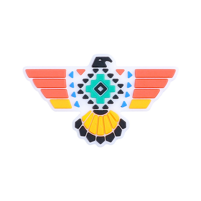 Wholesale 20pcs Boho Cow Head Silicone Beads Focal Beads DIY Beading Accessories ACC-BDS-RongFa008