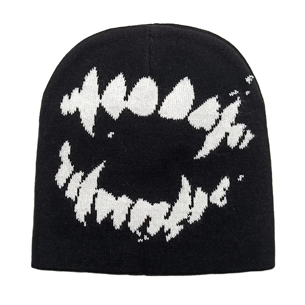 Wholesale Adult Finger Teeth Funny Woolen Knitted Hat