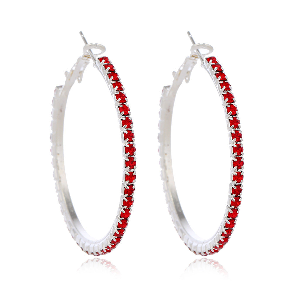 Wholesale Classic Plated Hoop Earrings