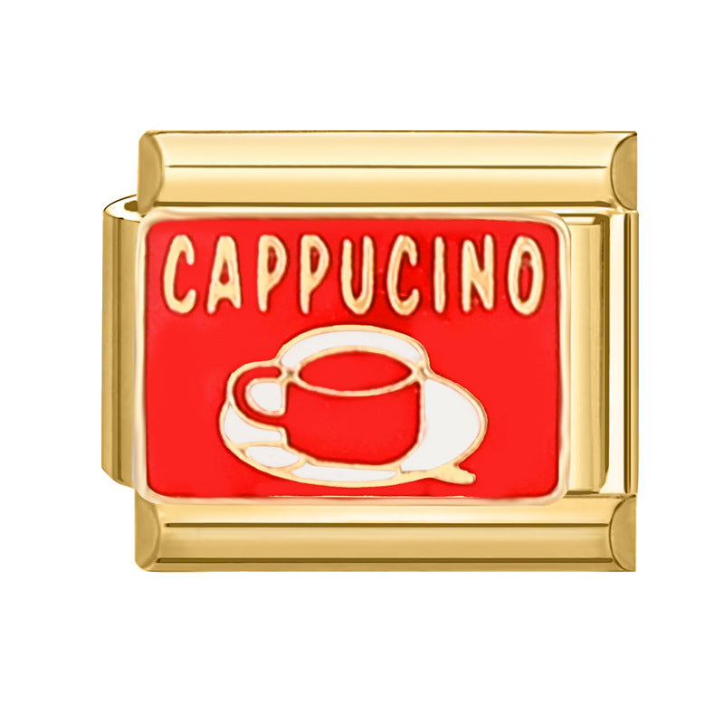 Wholesale Italian Charm Bracelet 9mm DIY Splicing Removable  Stainless Steel Composable Bracelet