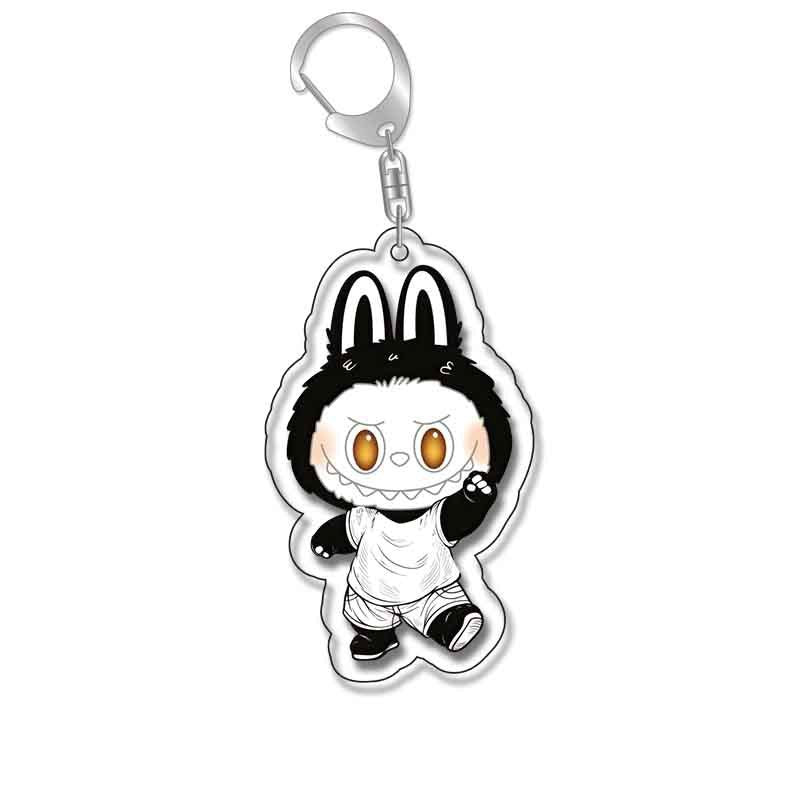 Wholesale  Little Sheep Keychain Cute Cartoon Acrylic Keychains ACCVIP