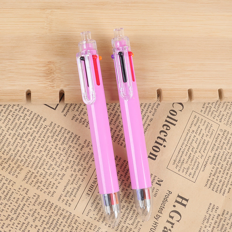 Wholesale Creative Macaron 6 Color Ballpoint Pen