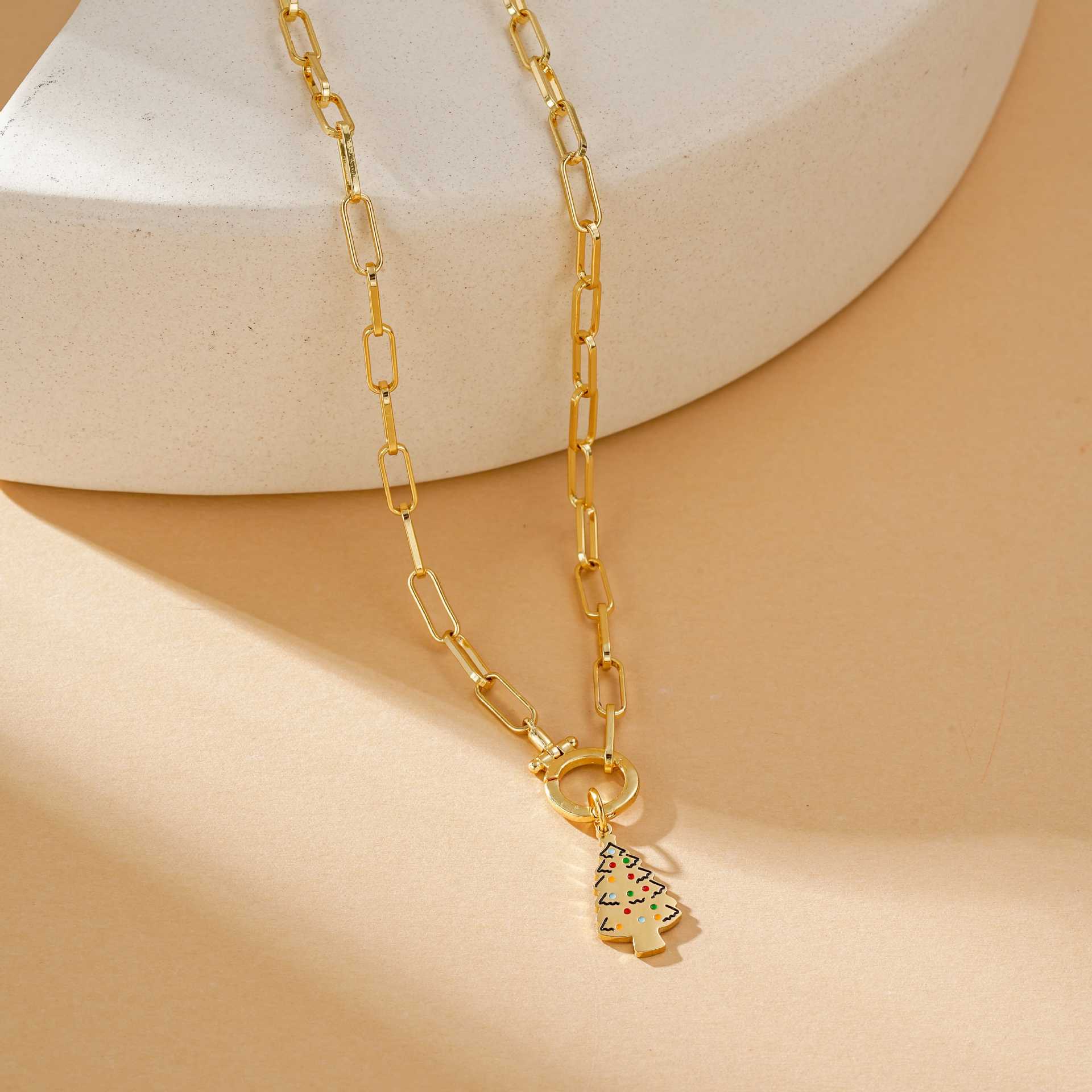 Wholesale Christmas Cartoon Oil Drop Bracelet