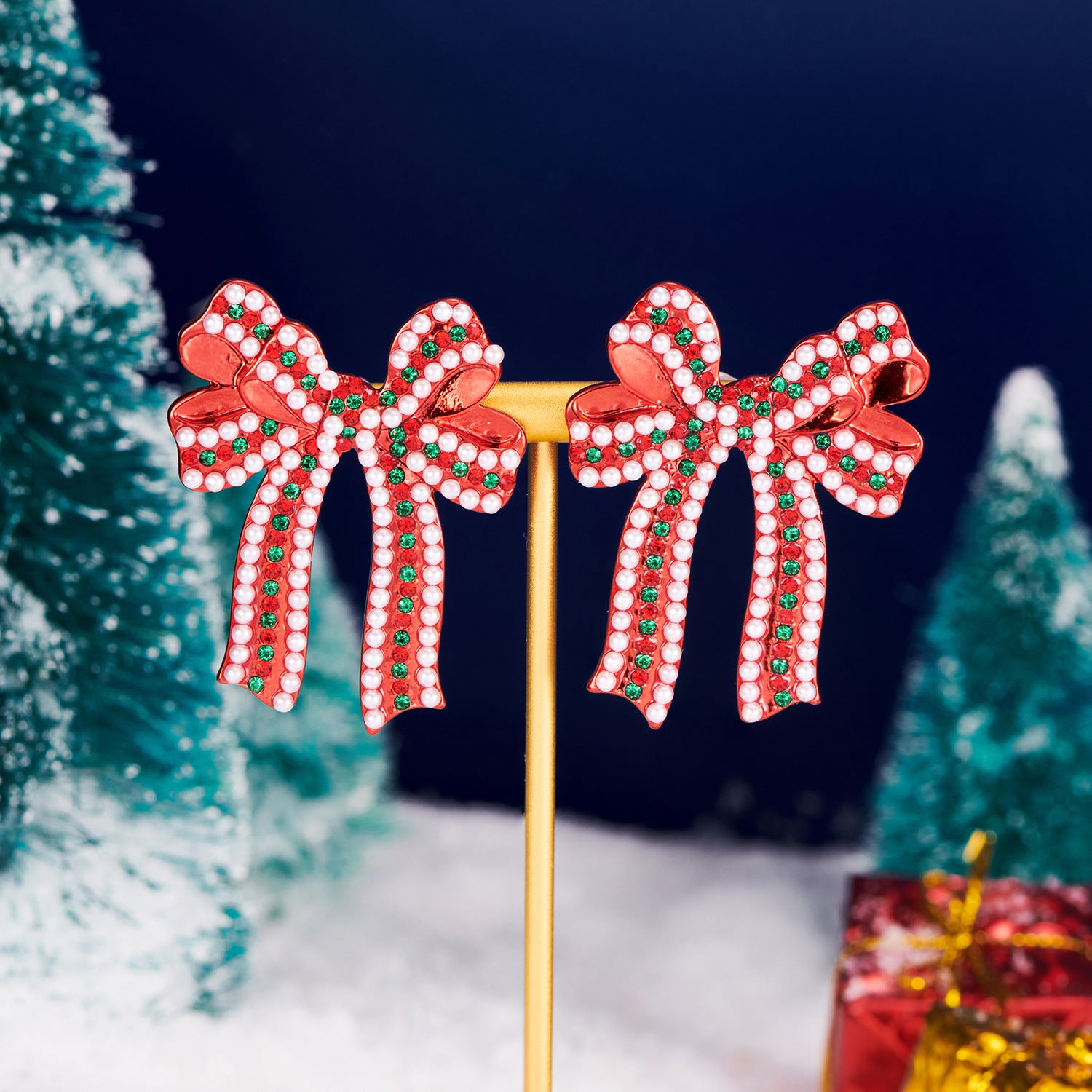 Wholesale Butterfly Earrings, Colored Glazed Silver Needle Earrings ACC-ES-HuaChuang012