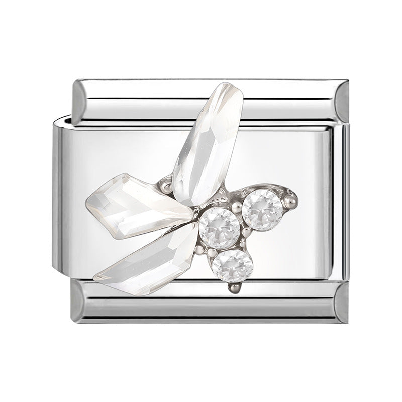 Wholesale Italian Charm Bracelet 9mm DIY Splicing Cute Creative Stainless Steel Composable Bracelet