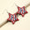 Wholesale  Independence Day US Flag Printing Stars Wooden Personalized Earrings