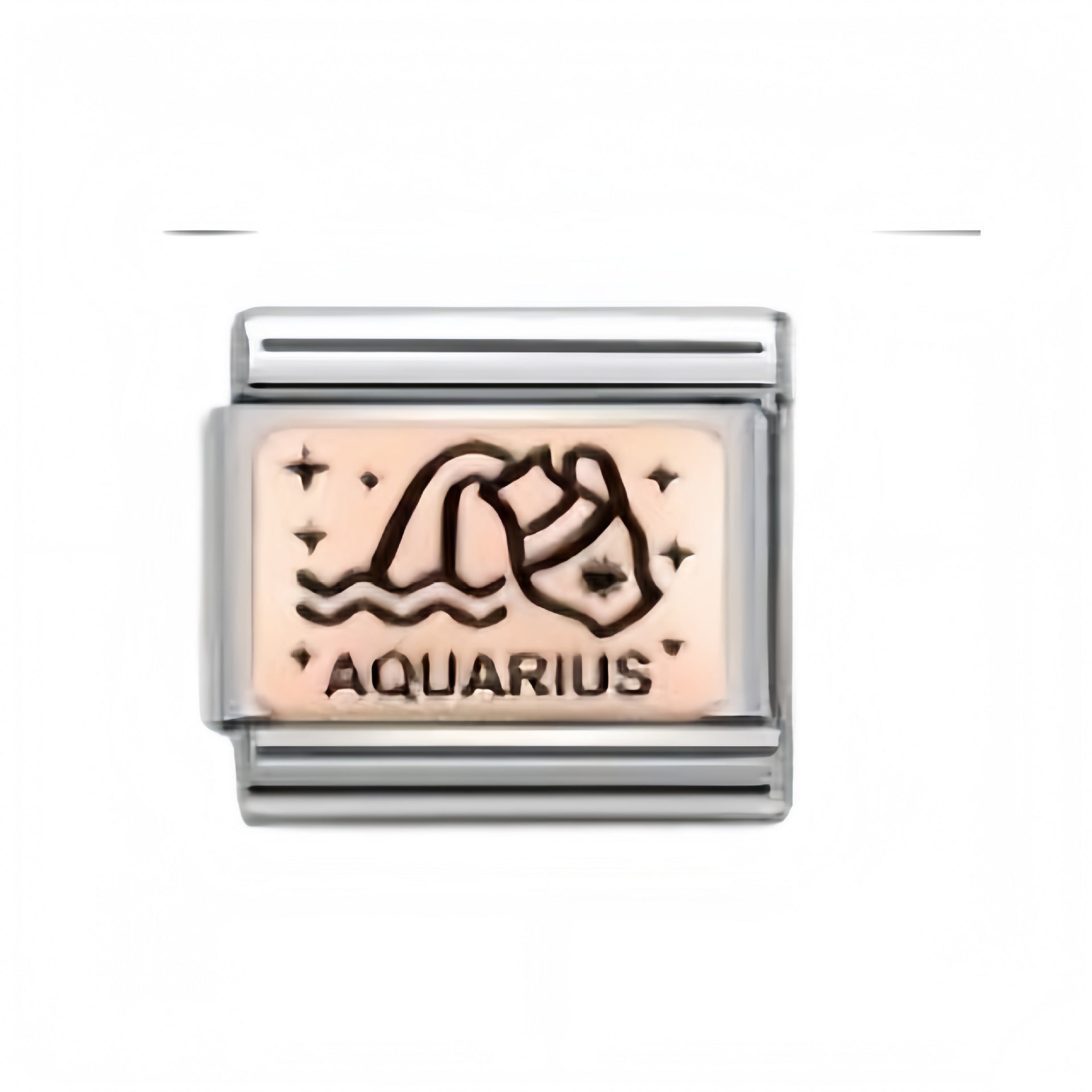 Wholesale Italian Charm Bracelet 9mm DIY Twelve Contion Series  Creative Stainless Steel Composable Bracelet