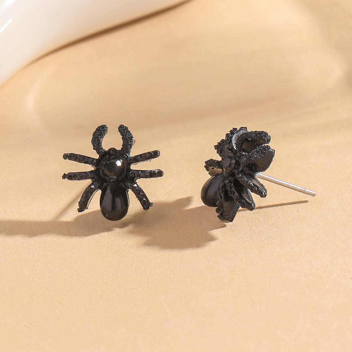 Wholesale Resin Electroplated  Earrings Cyberpunk Vintage Style Women' s Fashion Jewelry