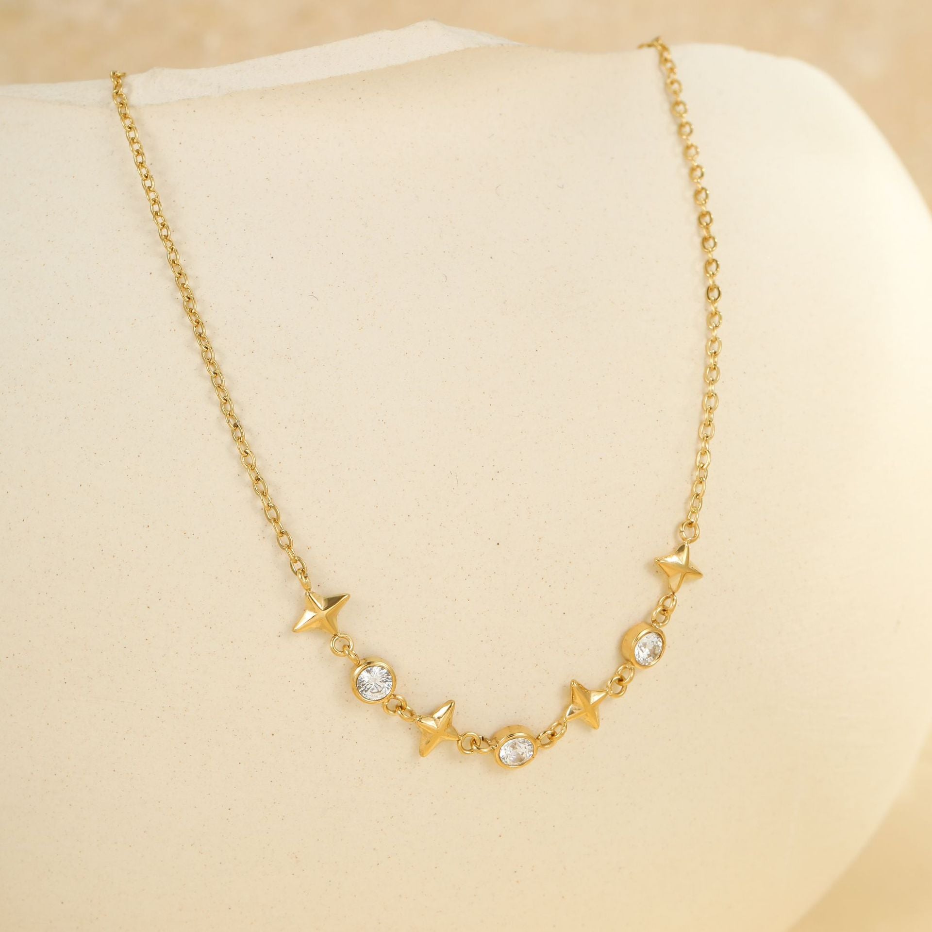 Wholesale  multi-layer 18k stainless steel anklet