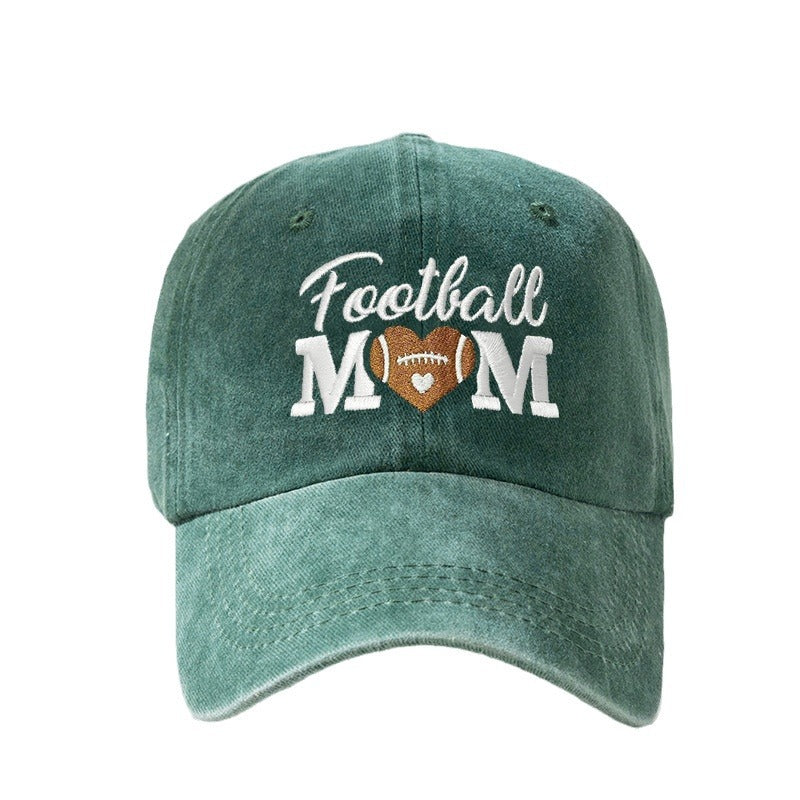 Wholesale FOOTBALL MOM Embroidered Cotton Baseball Hat ACC-HT-TangQiu001