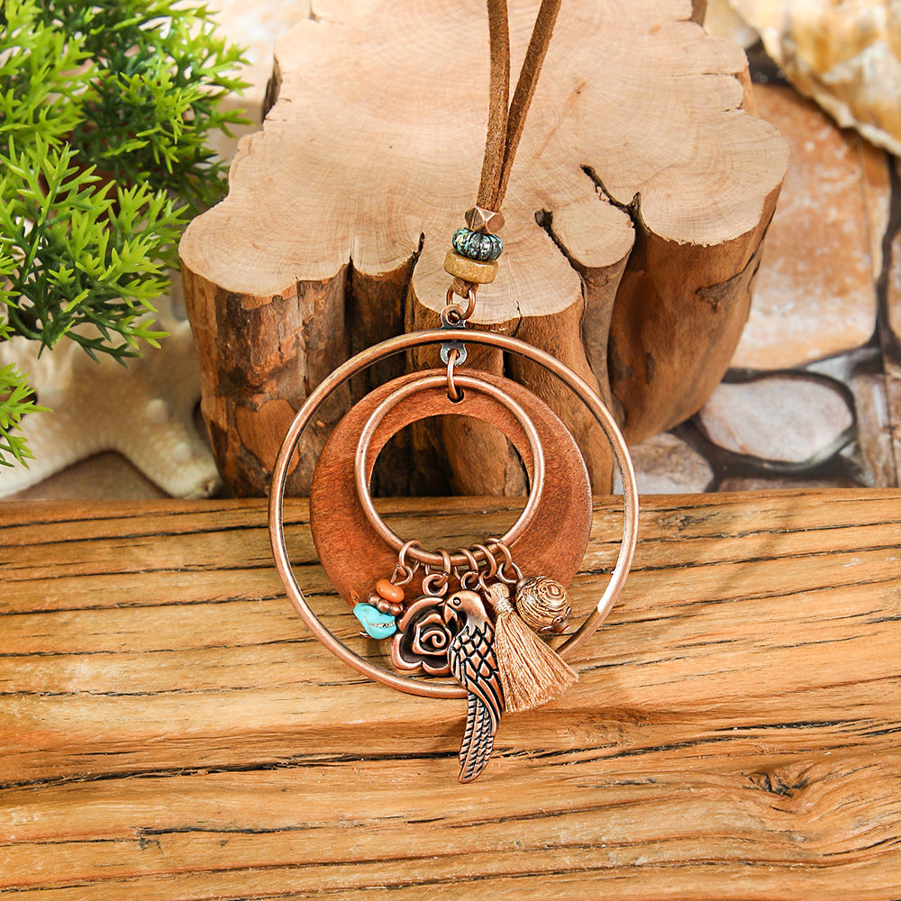 Wholesale Ethnic Style Leopard and  Jewelry Set Alloy Electroplated Fashion Accessory