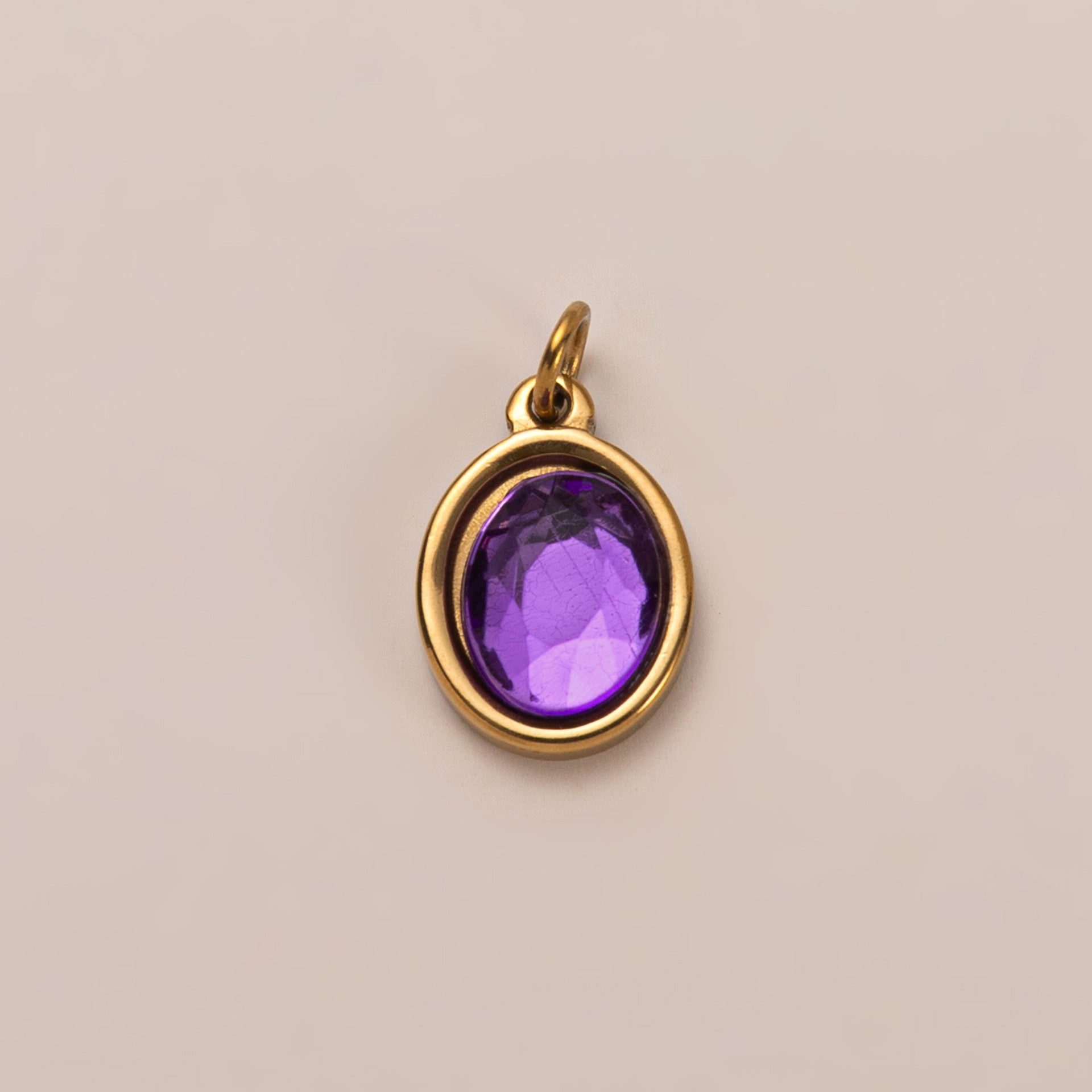 Wholesale Stainless Steel December Birthstone Valentine' s Day DIY Zircon Necklace