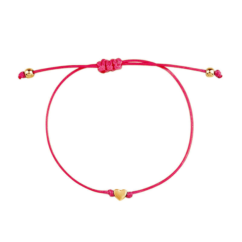 Wholesale Love Bracelet Couple Hand-woven Adjustable Red Rope Bracelet