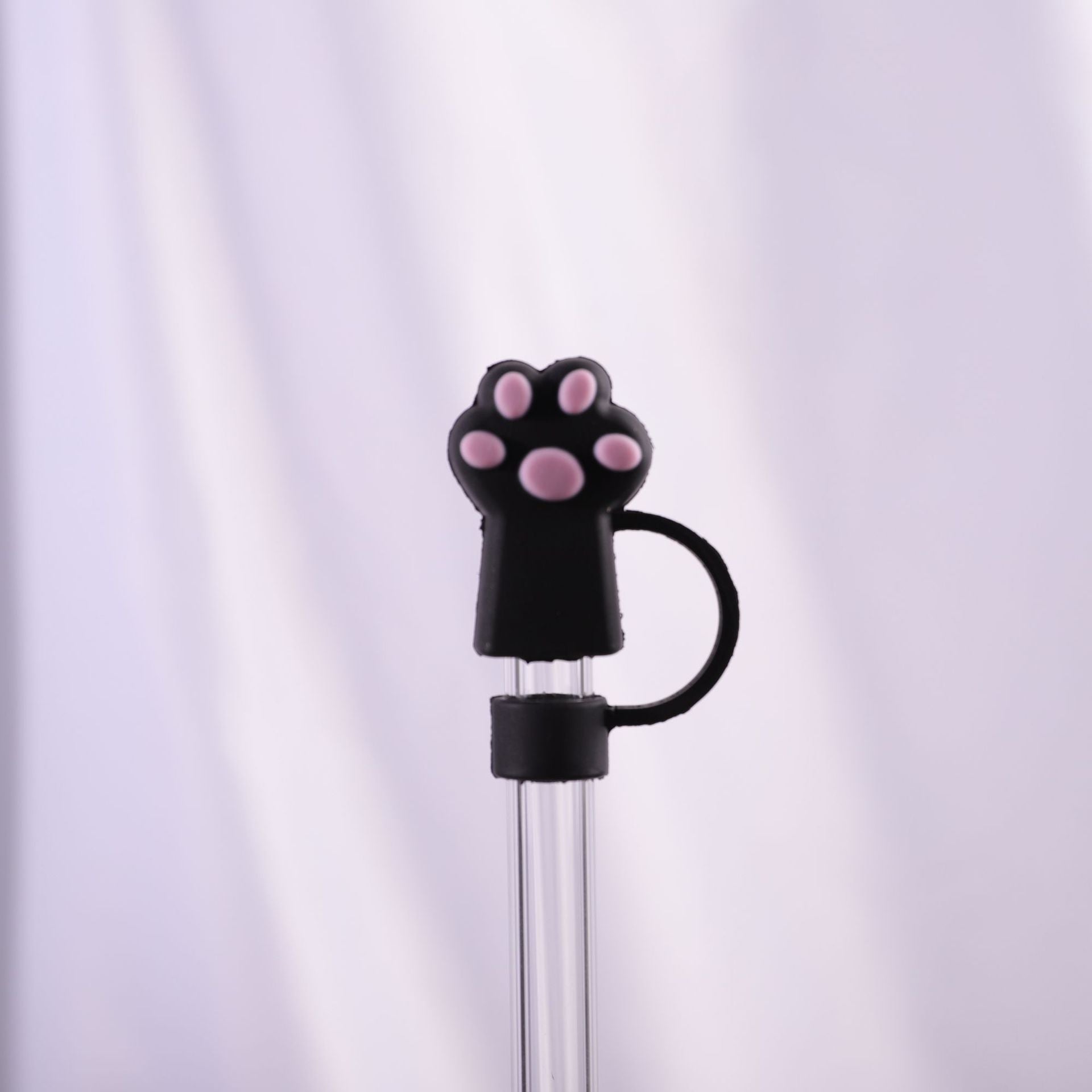 Wholesale 10pcs Cartoon cute colorful cloud dustproof straw cover