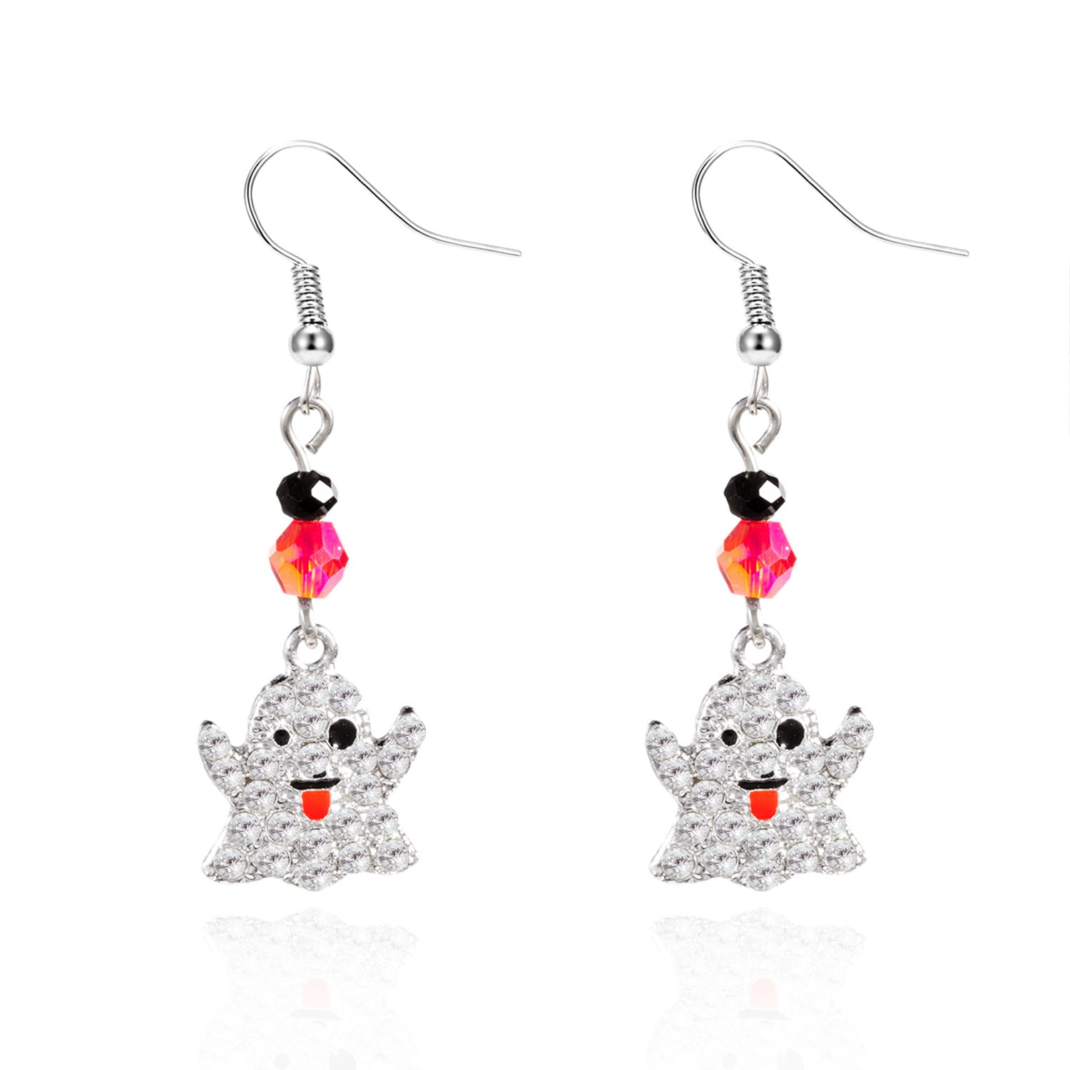 Boucles d'oreilles acryliques de la chauve-souris