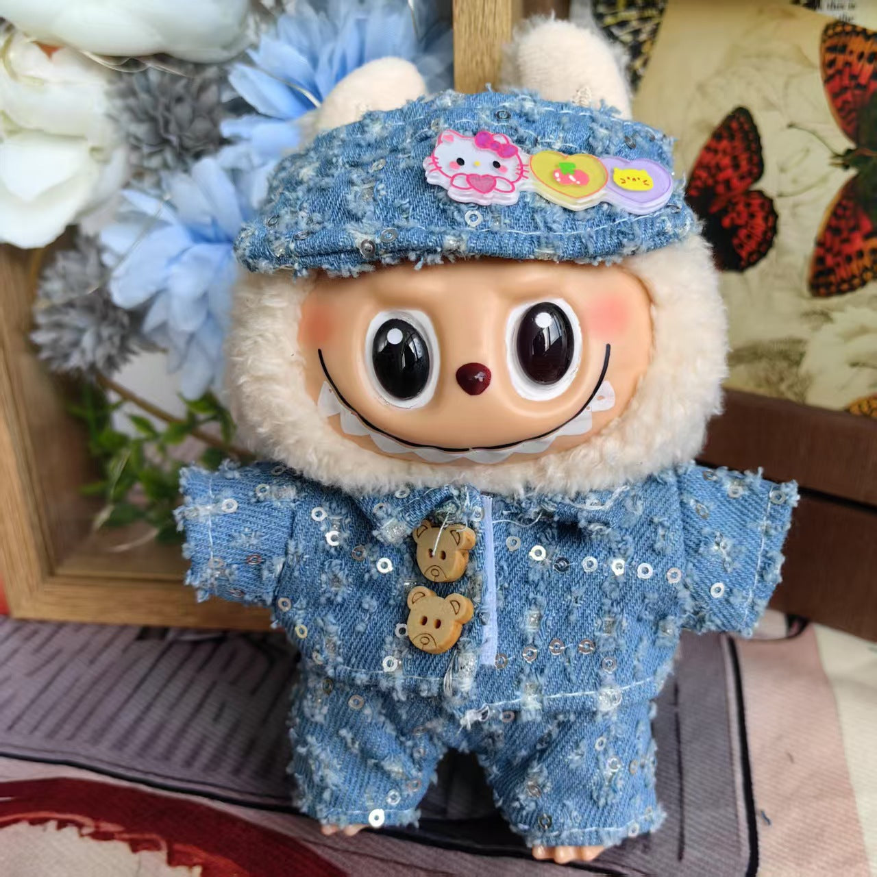Wholesale Cute cartoon mini doll clothes
