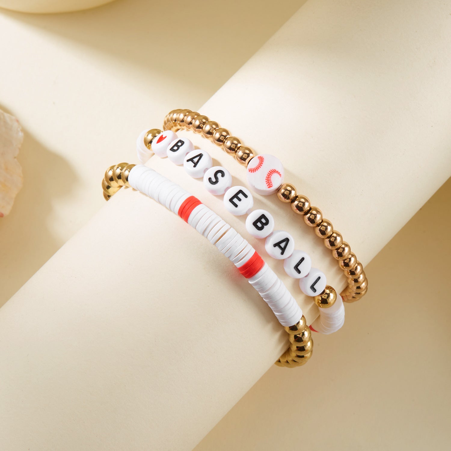 Wholesale  ball multi-layer bracelet soft ceramic bracelet