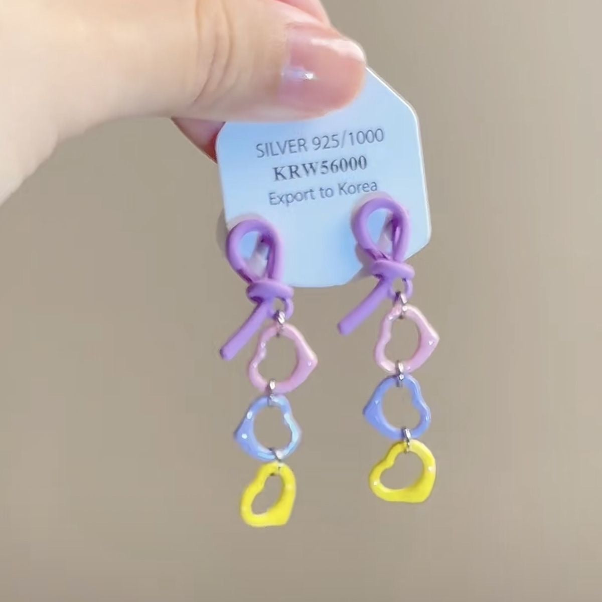 Wholesale Colorful Summer Gorgeous Fireworks Earrings