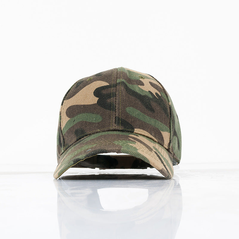 Wholesale Trendy Camouflage Baseball Cap Adjustable Sunshade Outdoor Fishing Hat Unisex Couple Style Boutique Resale Gift