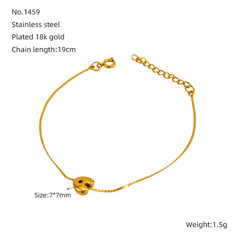 Wholesale Stainless Steel Bracelets 18K Gold Adjustable Jewelry ACC-BT-ZhongYao001