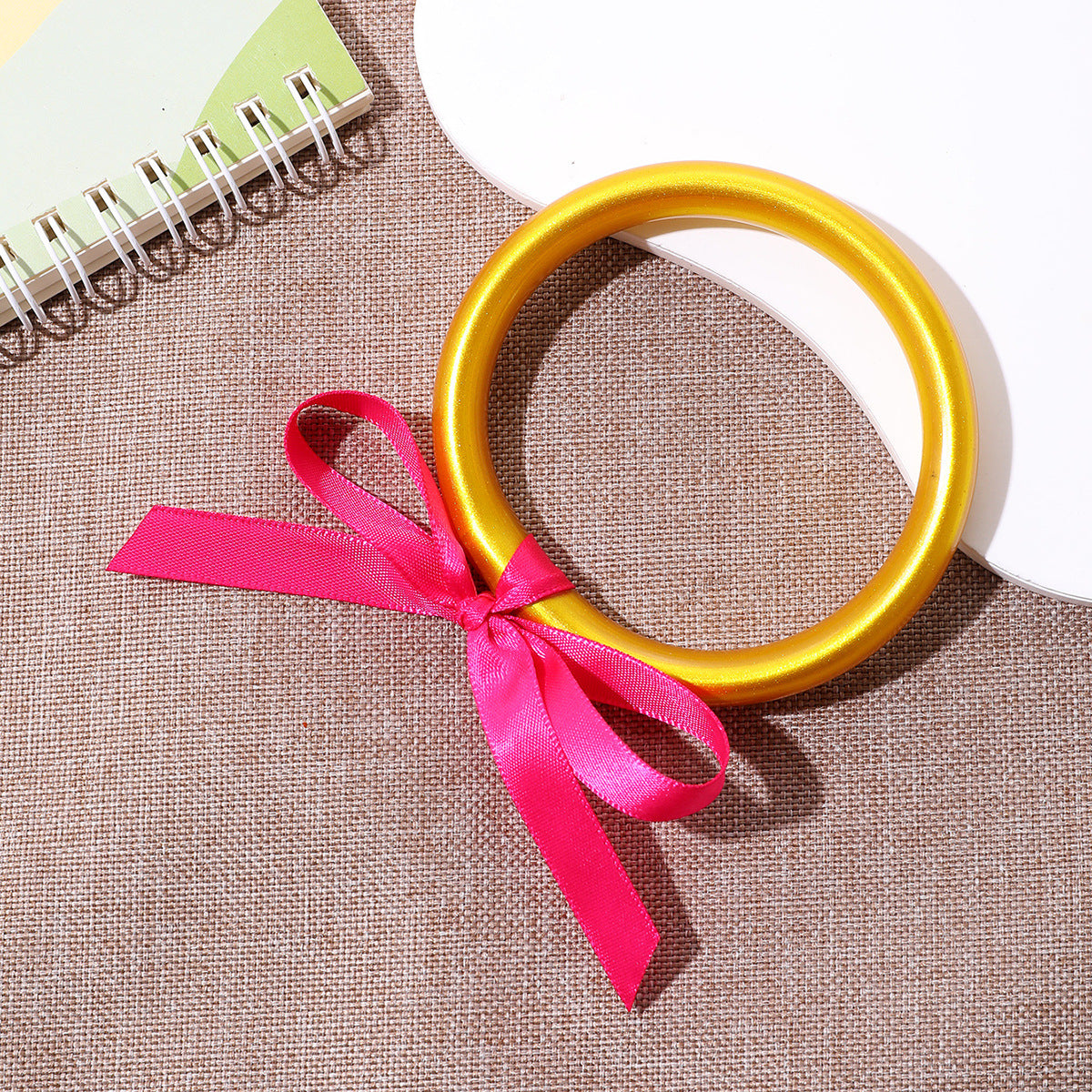 Wholesale Gold Powder Plastic Silicone Tube Ribbon Bracelet Jelly Bangles ACC-BT-YTian006