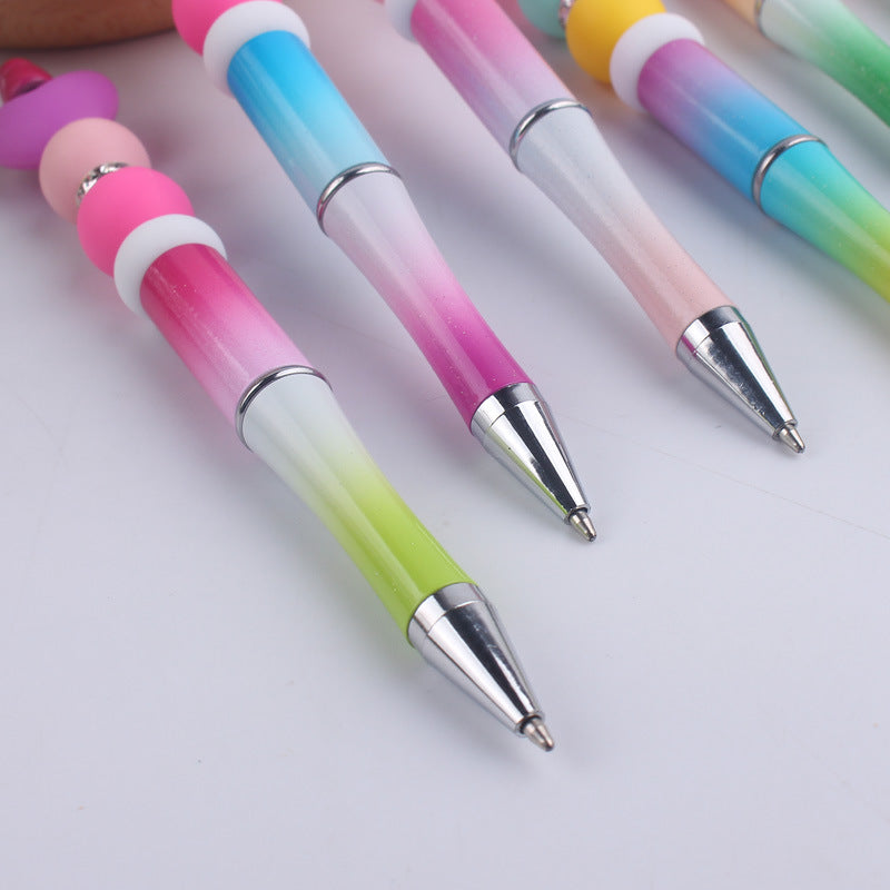 Wholesale creative color gradient plastic multi-functional ballpoint pen