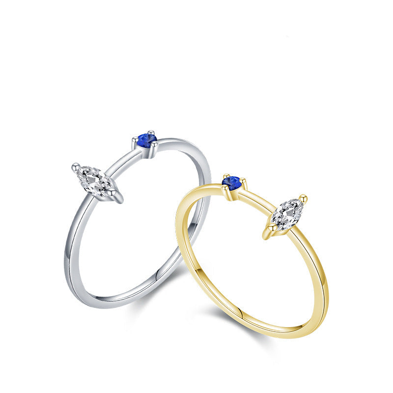 Wholesale sterling silver S925 diamond ring