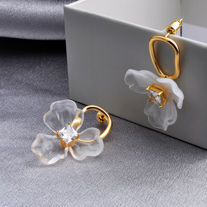 Wholesale Elegant Flower Earrings