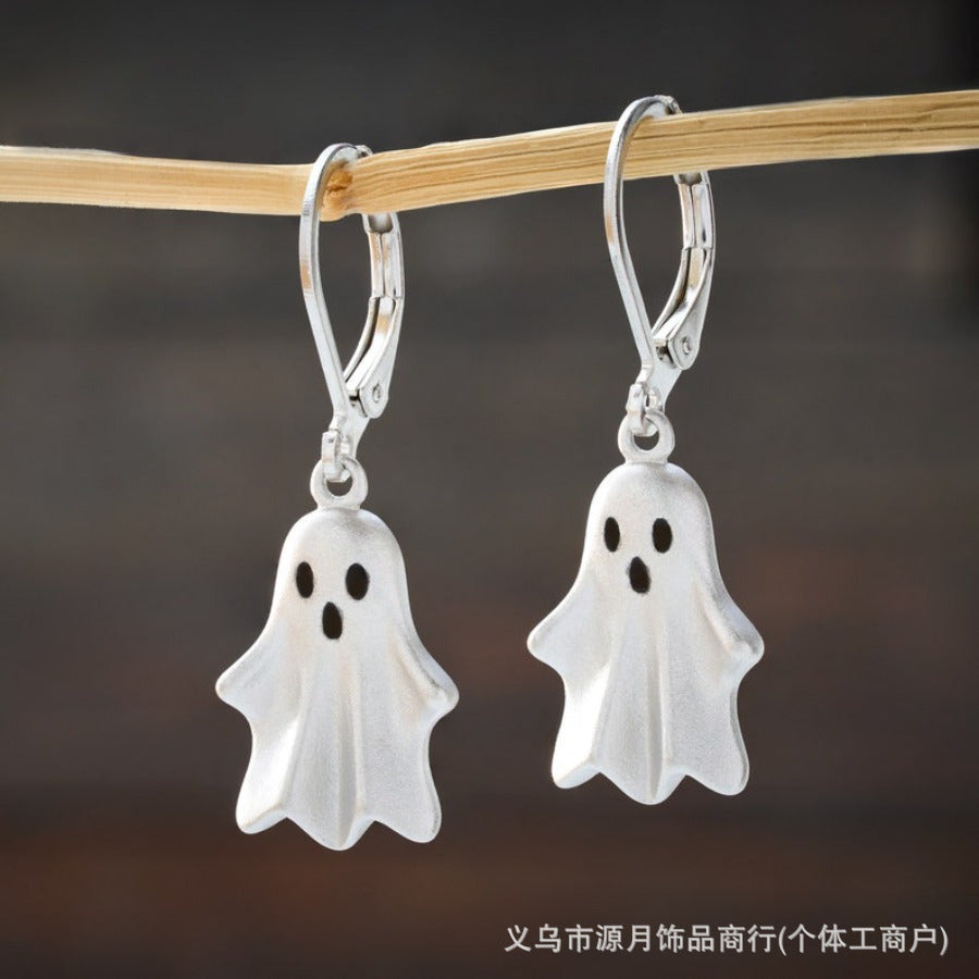 Wholesale   Ghost Earrings Luminous Bottle Doll Earrings Necklaces