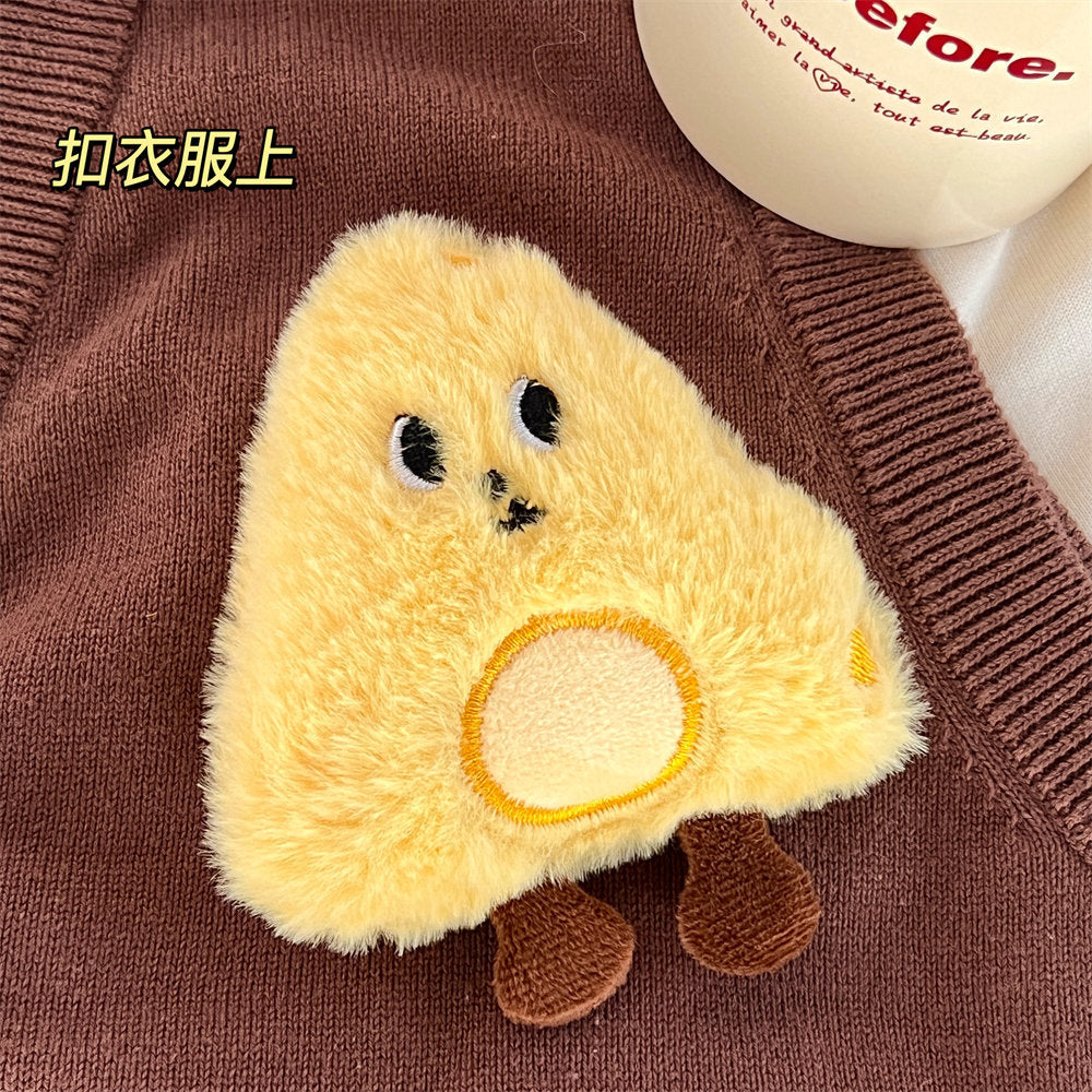 Wholesale Cute Plush Cheese Cartoon Doll Keychain