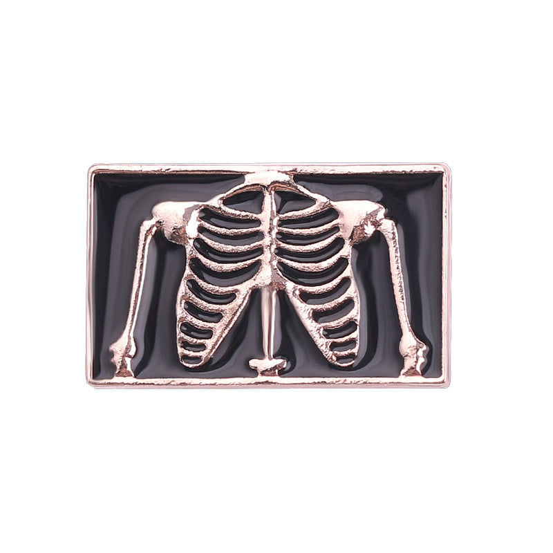Wholesale Alloy Human organ brooch