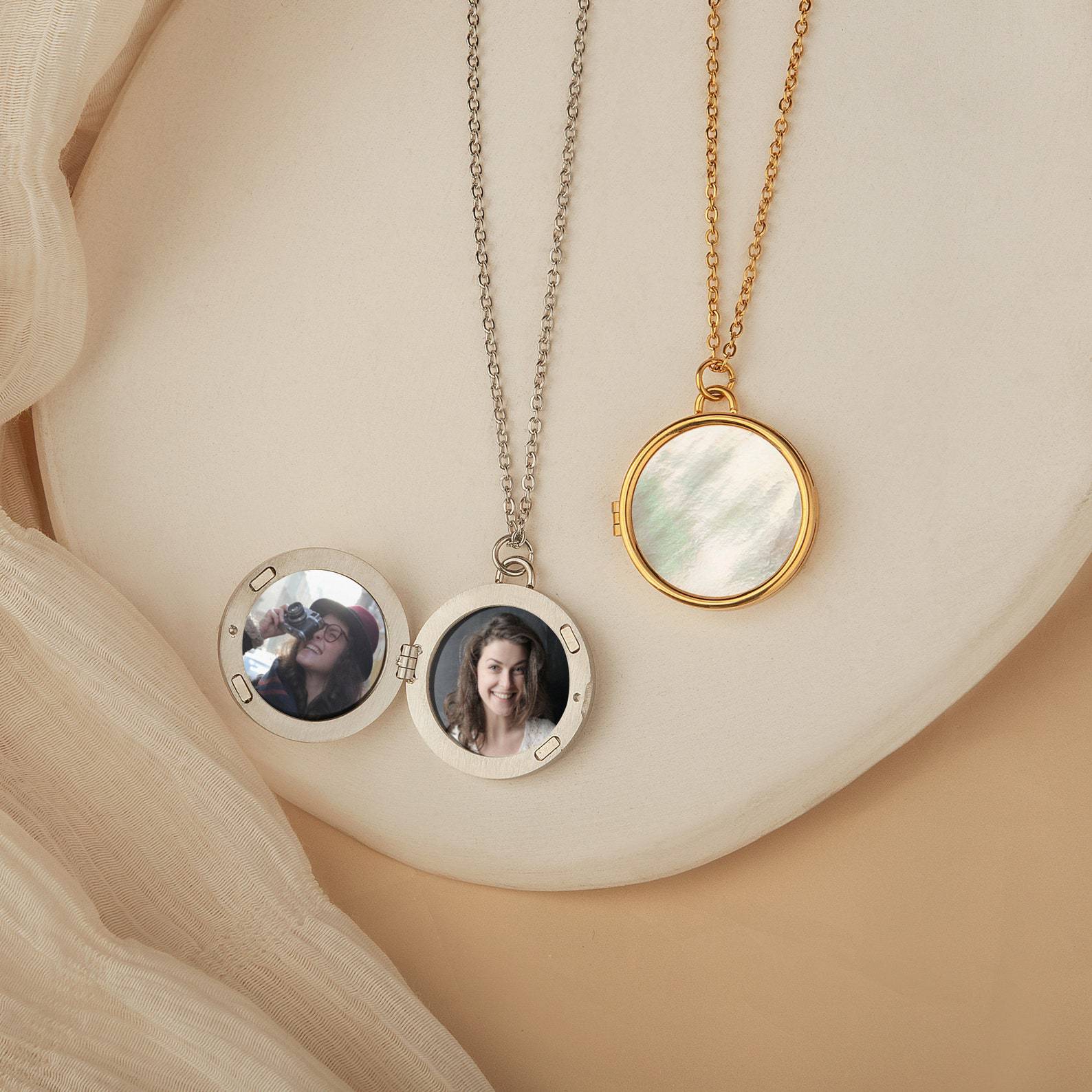 Wholesale Stainless steel Magnetic Photo Box Pendant Necklace