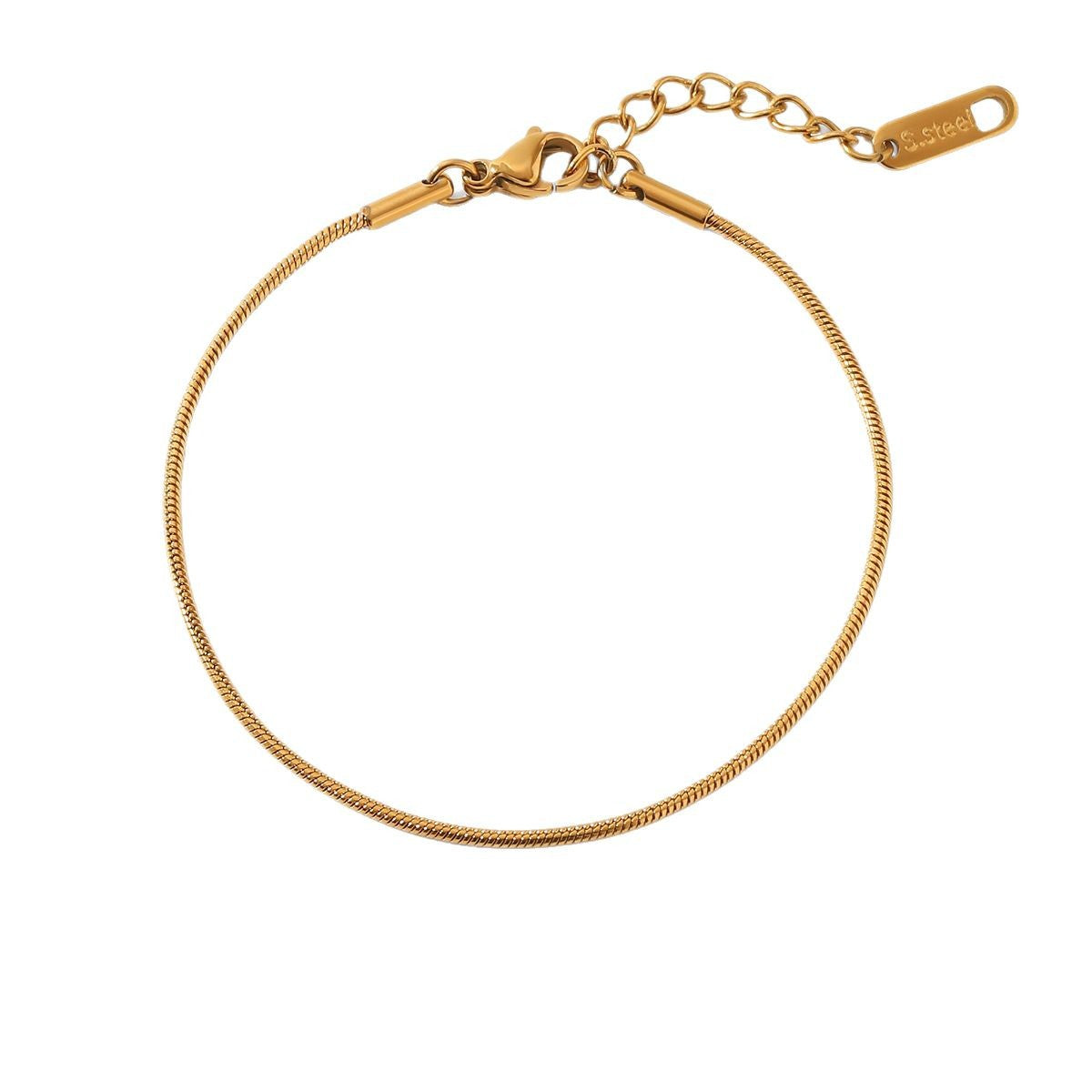 Wholesale 18K gold-plated bracelet stainless steel bracelet