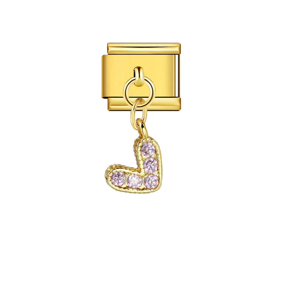 Wholesale Pendant Modular Bracelet Stainless Steel Fashion Accessoryv