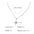 Wholesale  six-pointed star sun clavicle chain titanium steel necklace