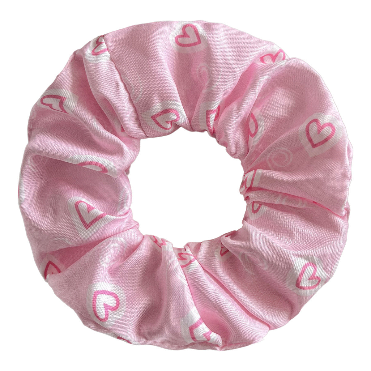 Wholesale  Valentine' s Day Colorectal Hair Loop Love Lip Pattern Hair Accessories