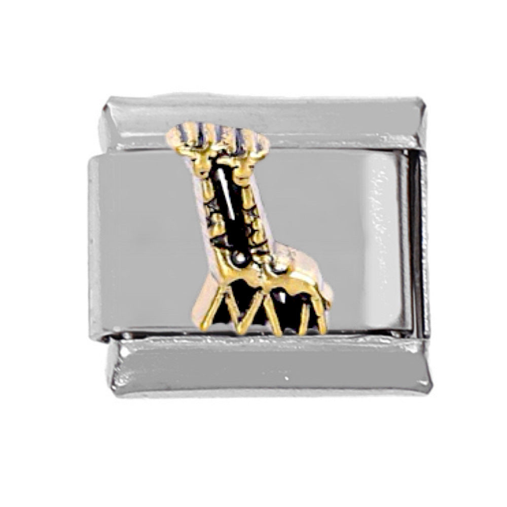 Wholesale 5pcs Italian Charm Bracelet Charm Module Stainless Steel Animal Bracelet 9mm DIY Pattern Free Stitching Detachable Composable Bracelet ACC-BT-DaLiang014